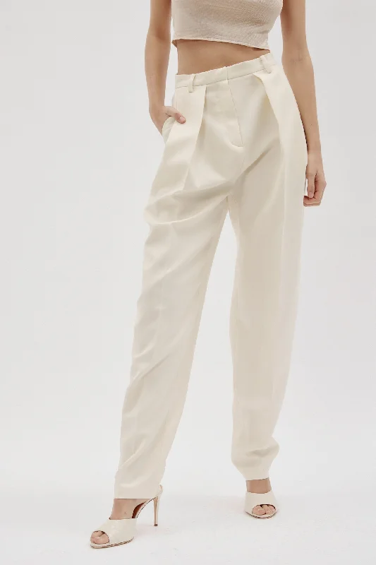 Shaldon Cream Wool Pants