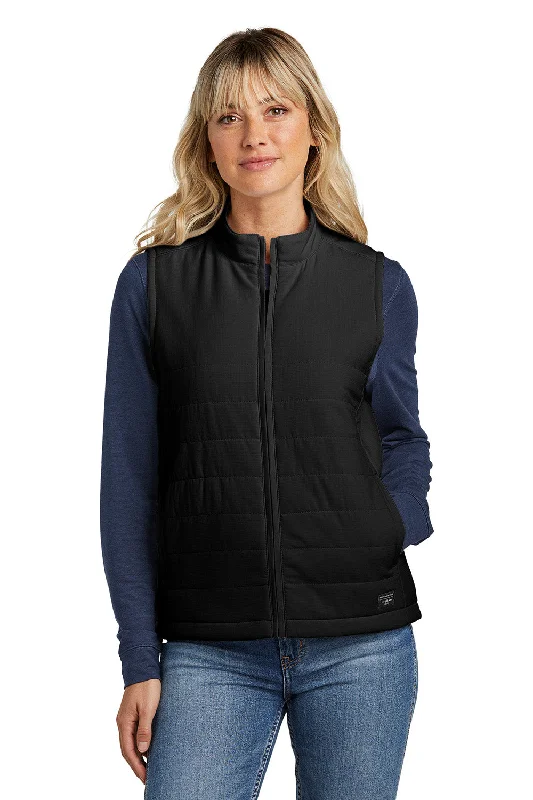 TravisMathew Womens Cold Bay Full Zip Vest - Black - COMING SOON