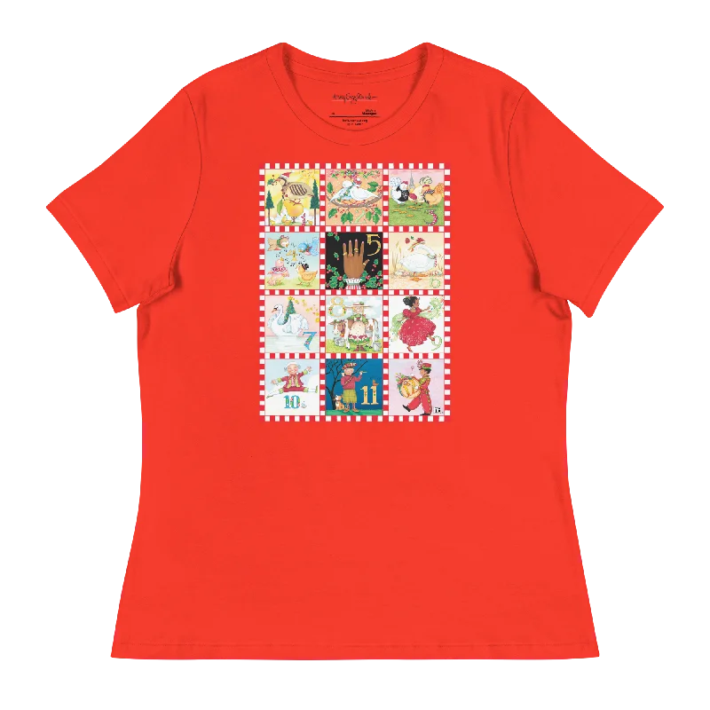 Twelve Days of Christmas Women's T-Shirt