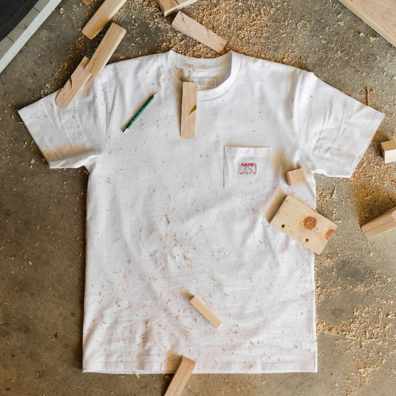 Workwear Pocket Tee | White