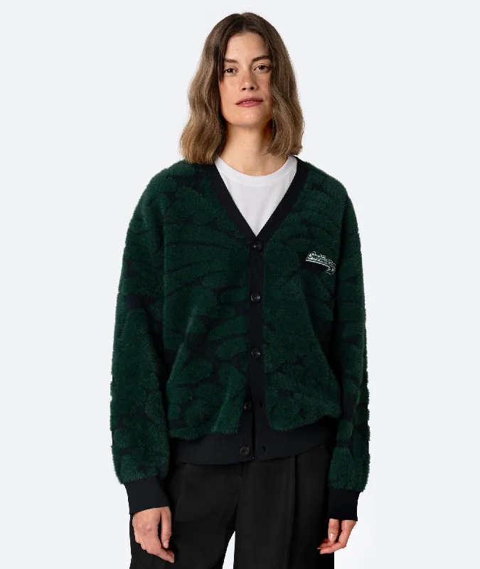 Forest Knit Cardigan - Green