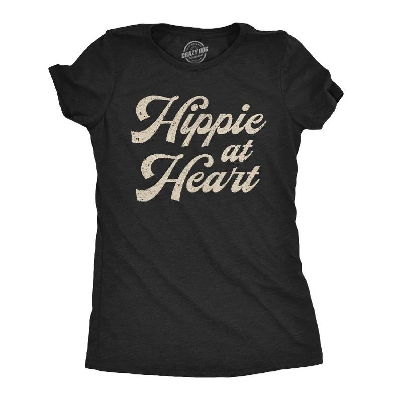 Hippie At Heart Women's T Shirt