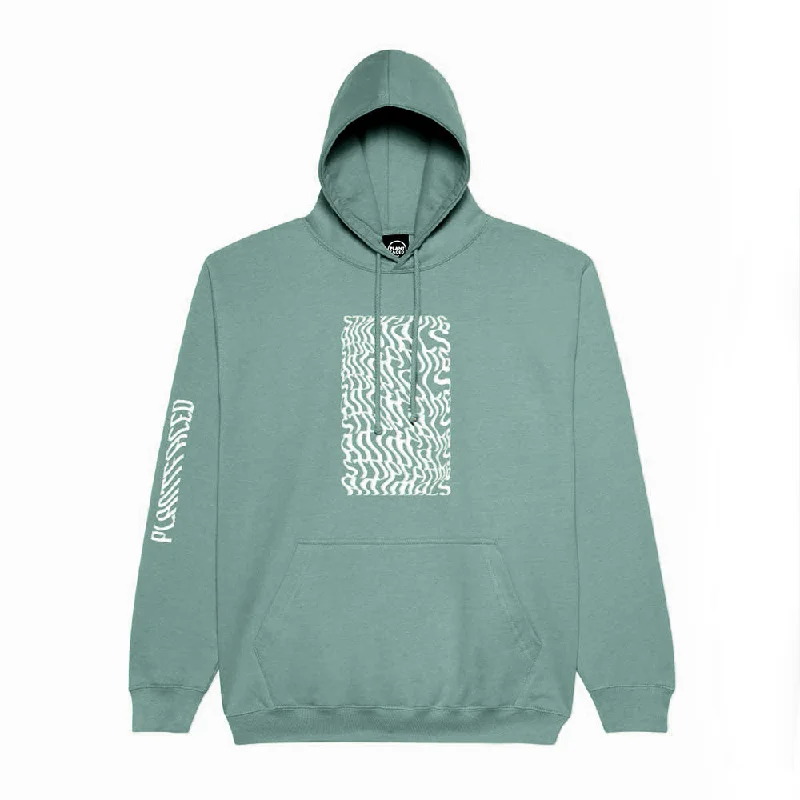 Illusions Hoodie - Stop Eating Animals - Moss Green