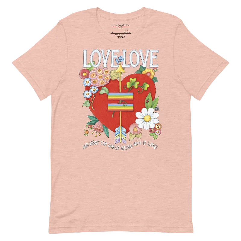 Love World Heart Unisex T-Shirt