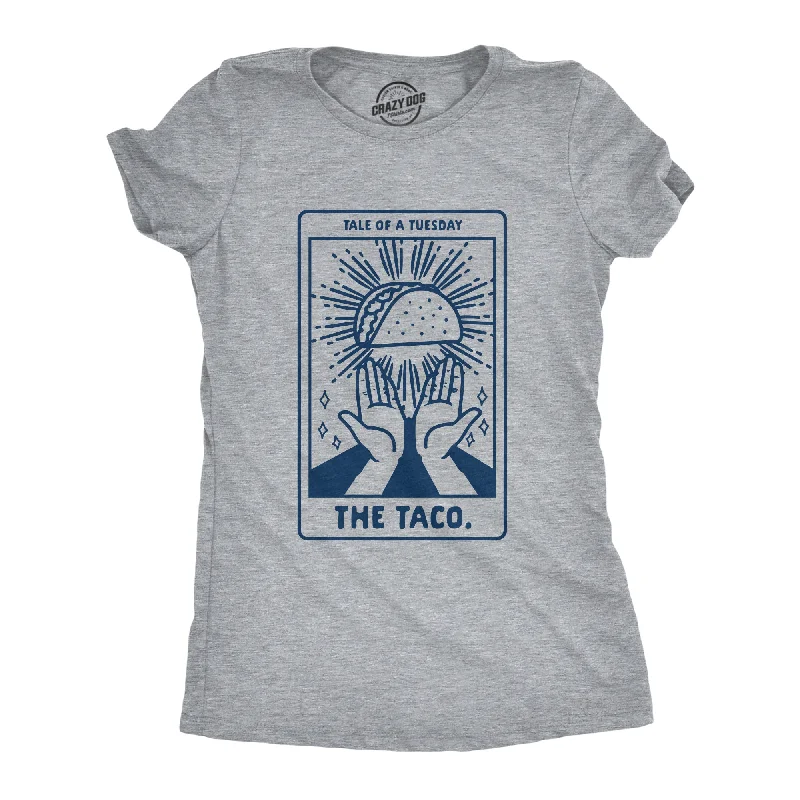 Taco Tarot Card Women's T Shirt