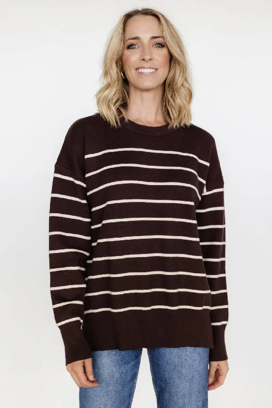 Colmar Striped Sweater | Clove + Cream