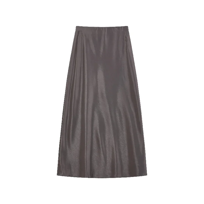 4974Q Satin Skirt