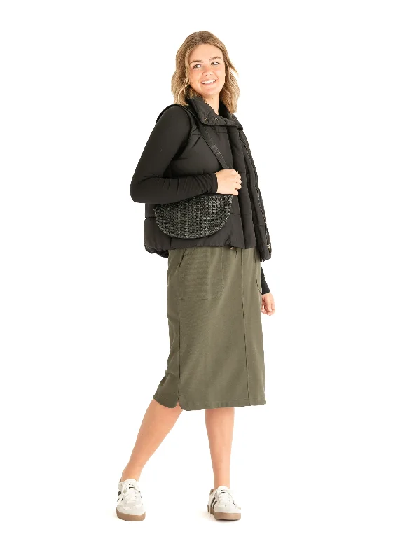 Dani Everyday Midi Skirt