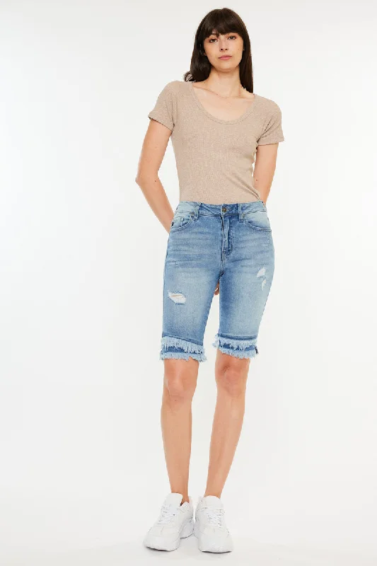 Karyn High Rise Bermuda Shorts