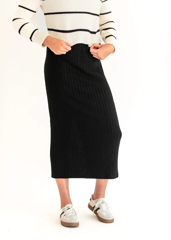 Louisa Ribbed Maxi Skirt - FINAL SALE