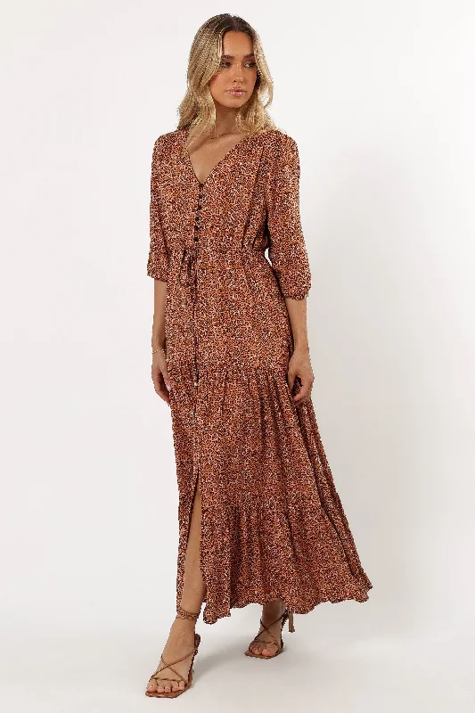 Kelda Dress - Leopard Print